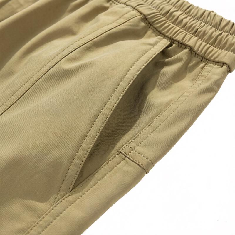 Men's Drawstring-Waist Cargo Pants