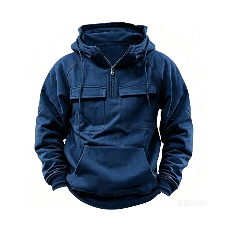Men's workwear hooded sweatshirt