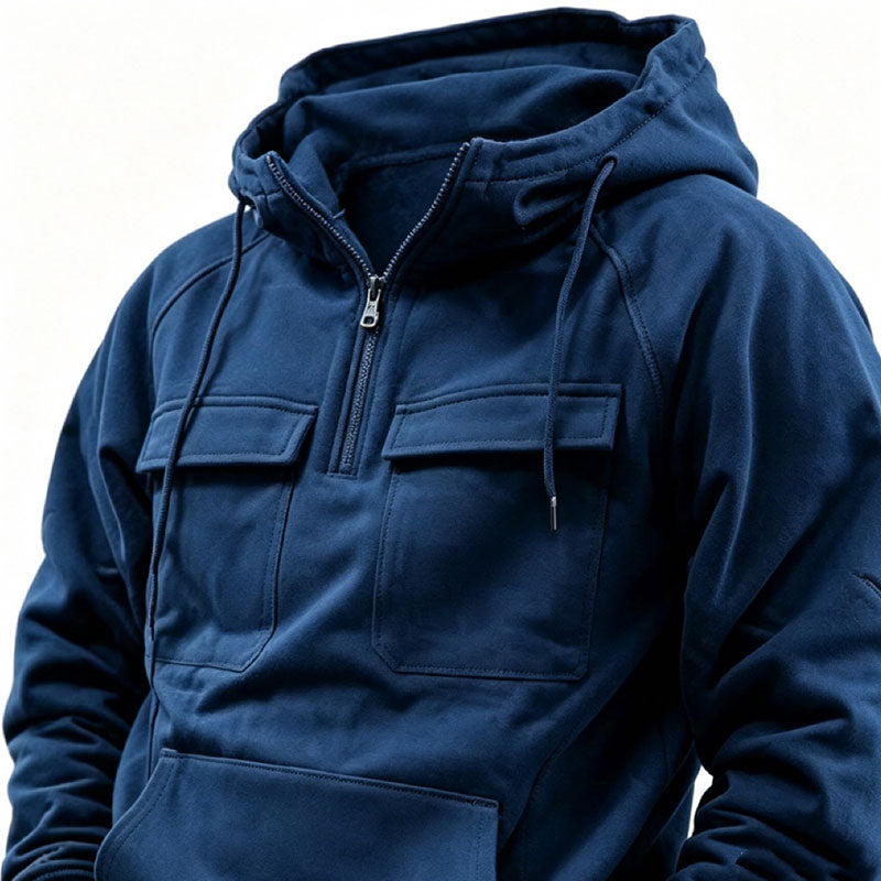 Men's workwear hooded sweatshirt