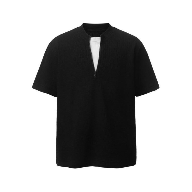 Men's Zipper T-shirt
