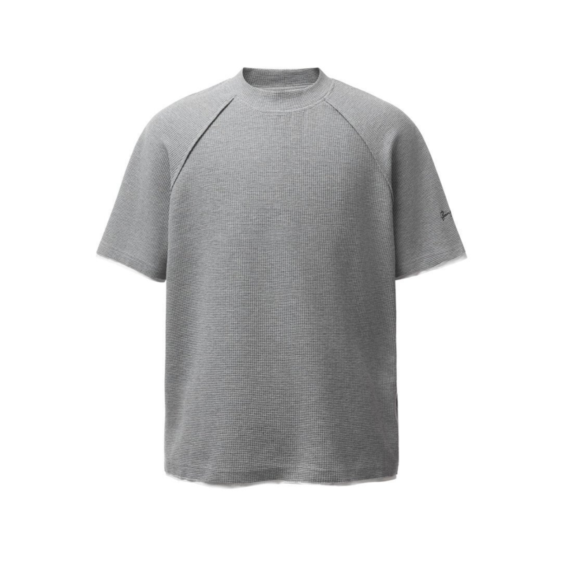 Men's pure cotton short-sleeved shirt