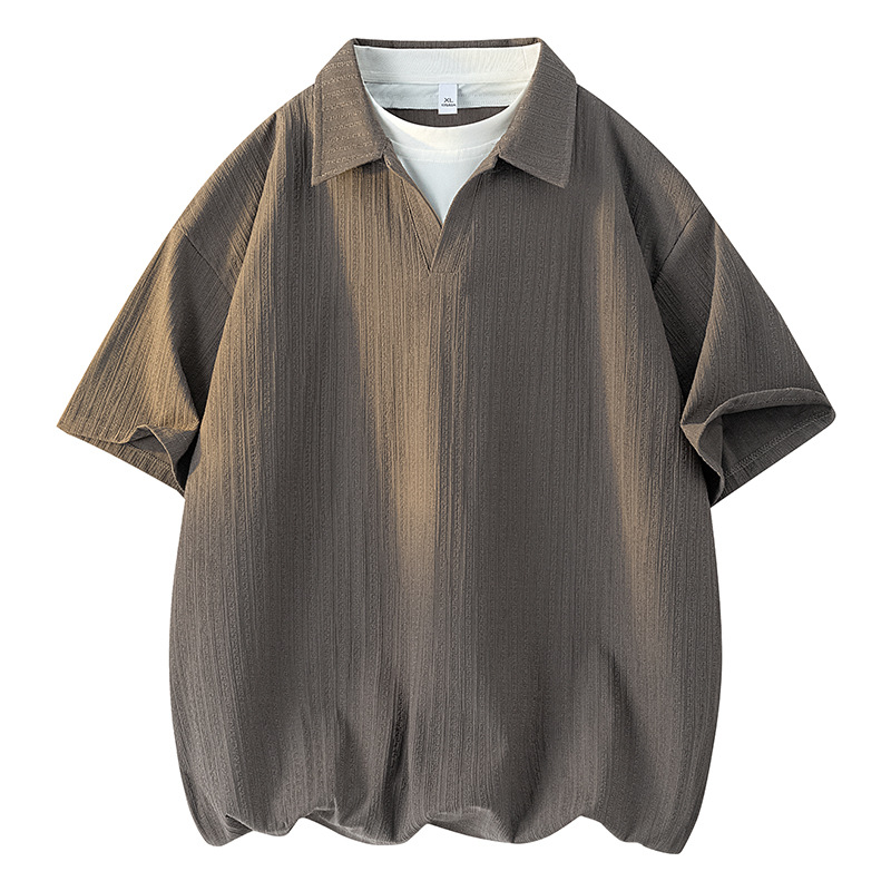 Casual short-sleeved pullover