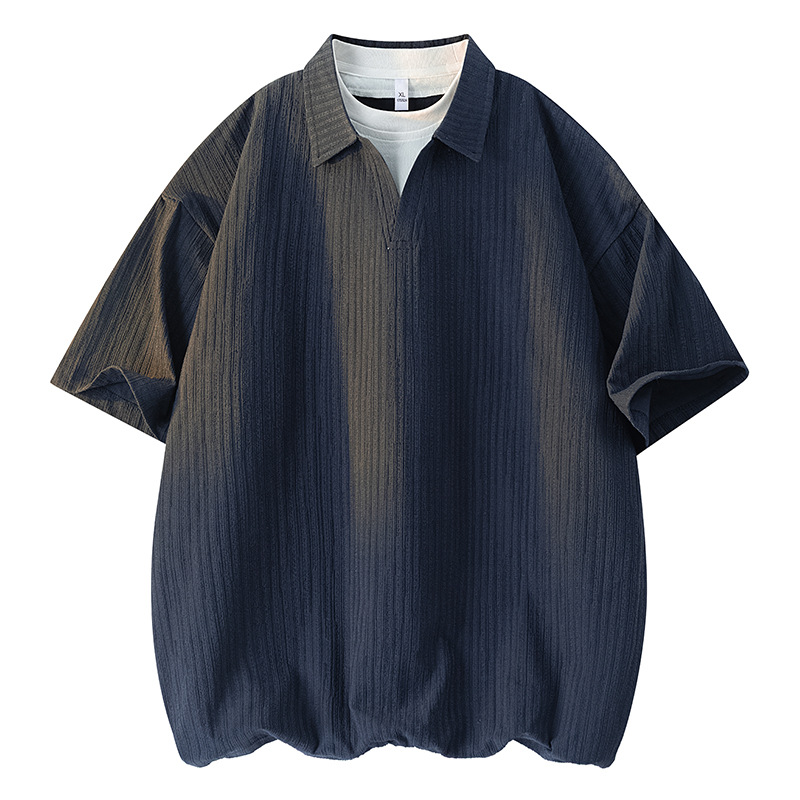 Casual short-sleeved pullover