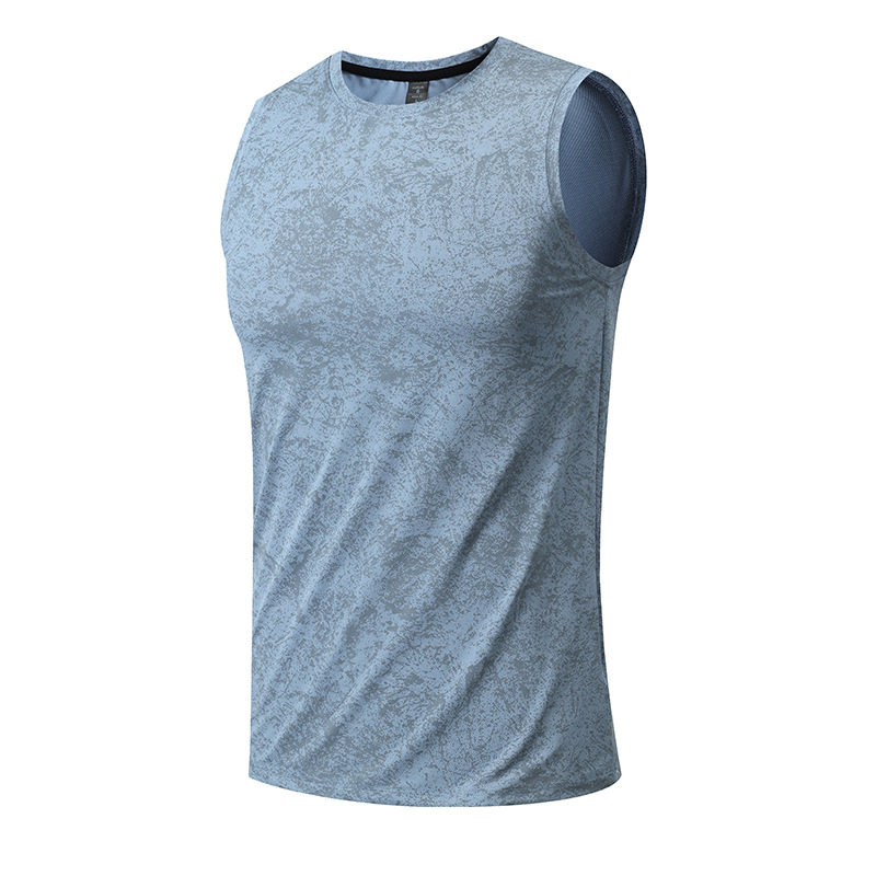 Men's Vintage Printed Quick Dry Athletic Sleeveless Tank Top