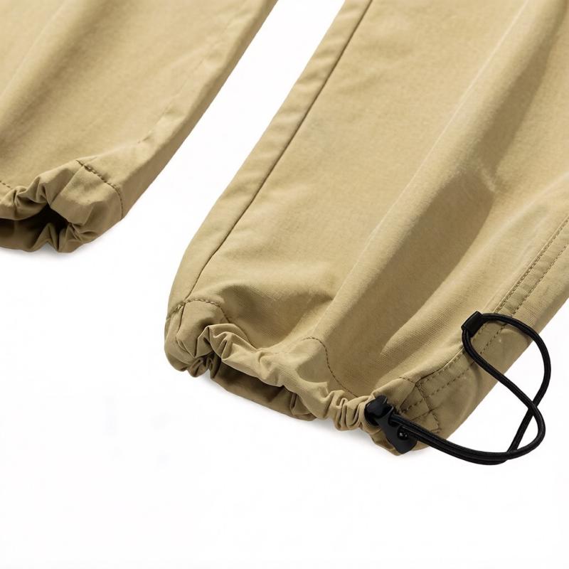 Men's Drawstring-Waist Cargo Pants