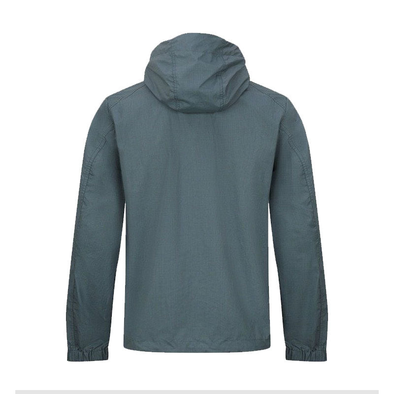 Men's Lightweight Hooded Windbreaker Jacket
