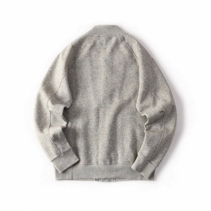 Men's Cotton Fleece Varsity Jacket