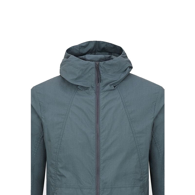 Men's Lightweight Hooded Windbreaker Jacket