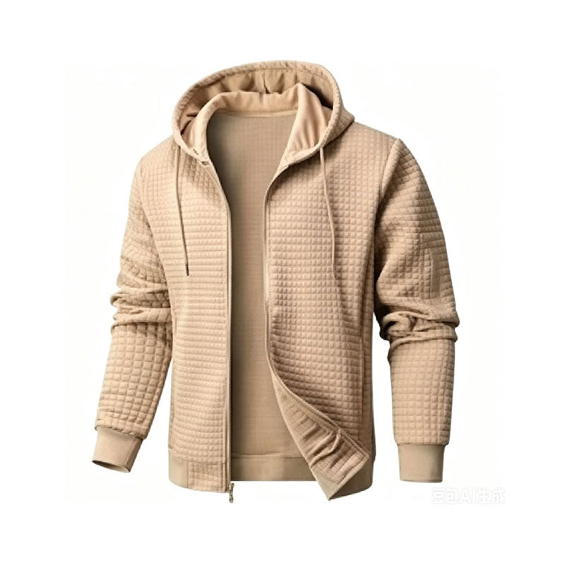 Men's Hooded Zip-Up Jacket