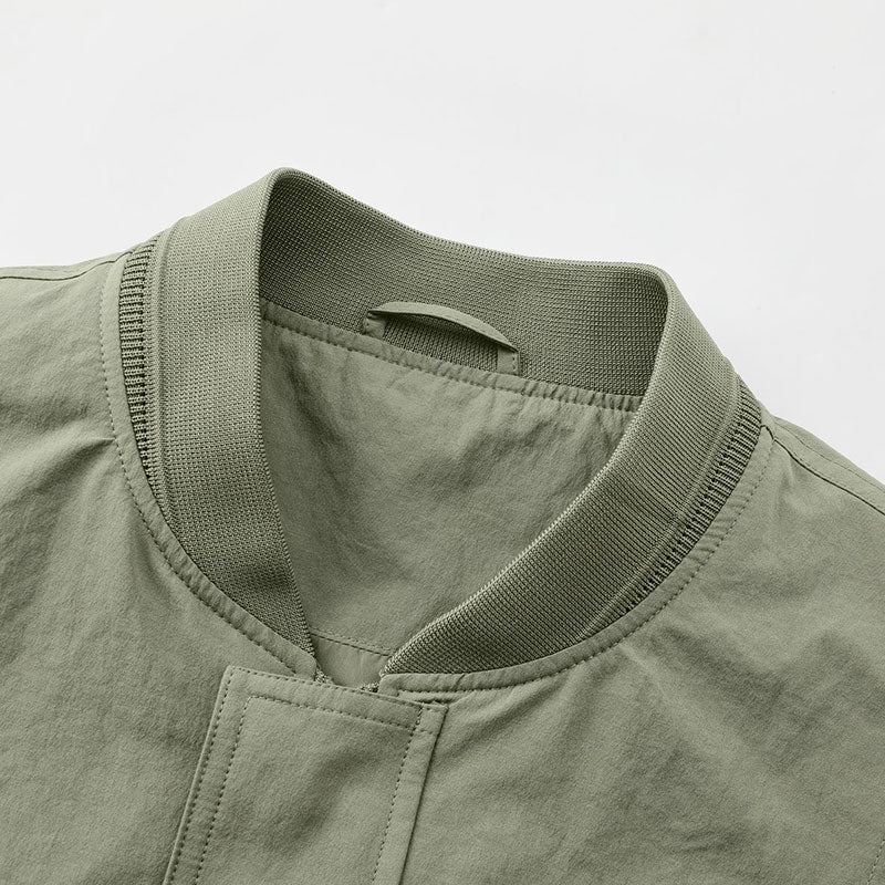 Men's Minimalist Bomber Jacket