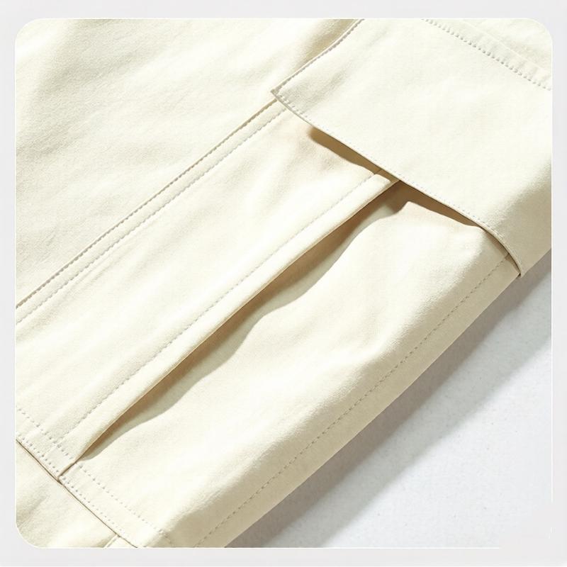 Men's Lightweight Wide-Leg Cargo Pants