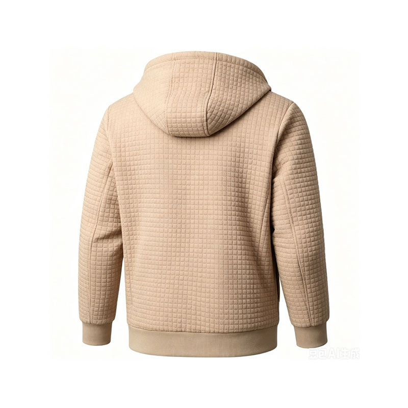 Men's Hooded Zip-Up Jacket