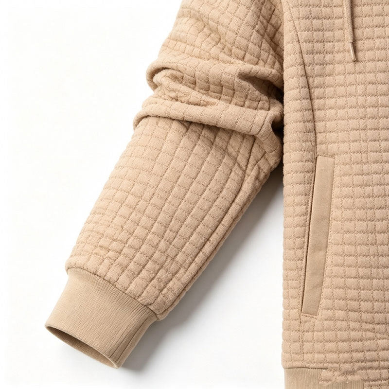 Men's Hooded Zip-Up Jacket