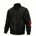 Men's Vintage-Style Zipper Jacket