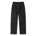 Men's Lightweight Contrast-Trim Cargo Pants