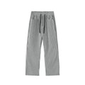 Men's Textured Knit Wide-Leg Drawstring Pants